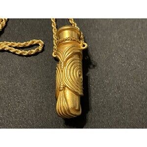 Kenneth J Lane 28in Rope Chain Perfume Holder Necklace.  Never Used